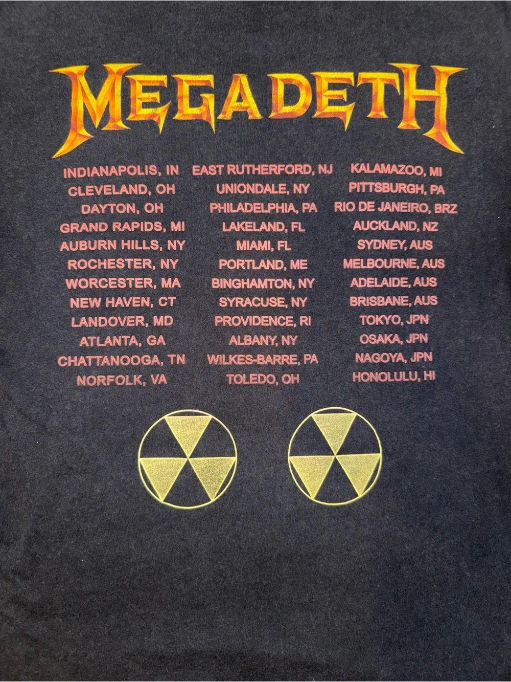 Megadeth Band Tee Vintage Style Graphic Shirt Boxy Fit Men’s L - Picture 4 of 5